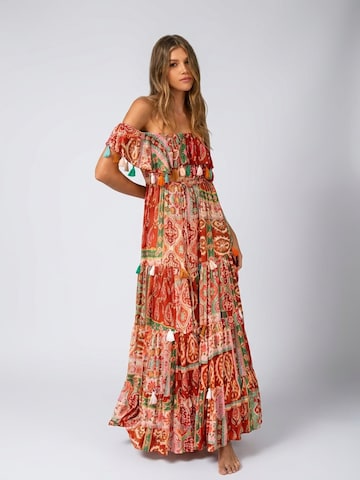 Robe 'Robe Longue Liliana' Miss June en mélange de couleurs