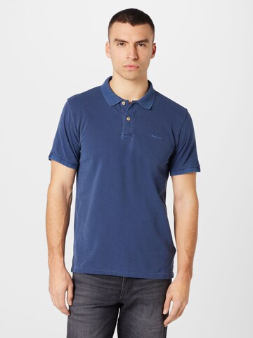 T-Shirt GANT en bleu : devant