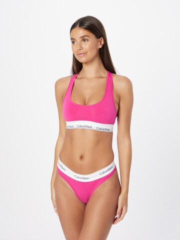 Calvin Klein Underwear Μπουστάκι Σουτιέν σε ροζ