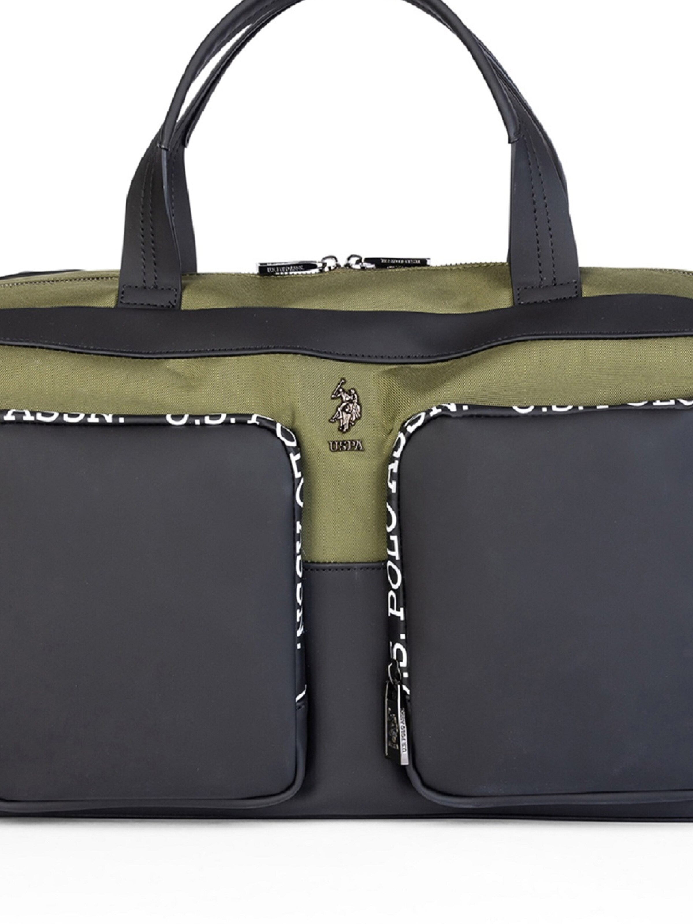 Borsa weekend di U.S. POLO ASSN. in verde