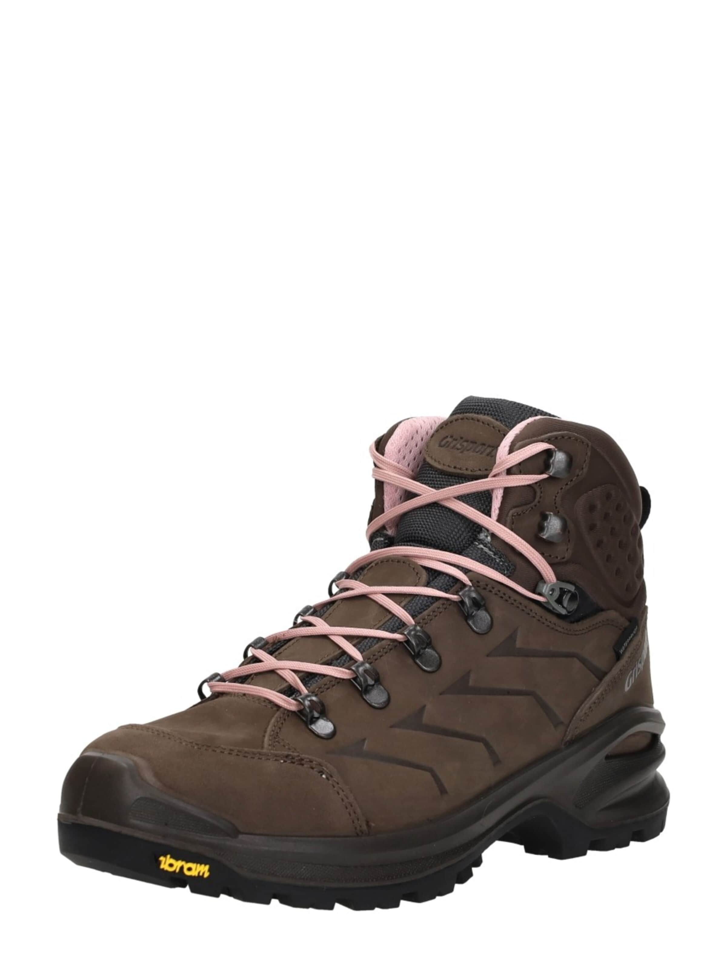 Grisport Sneakers hoog 'Venture Mid' in Bruin