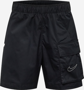 Regular Pantalon Nike Sportswear en noir : devant