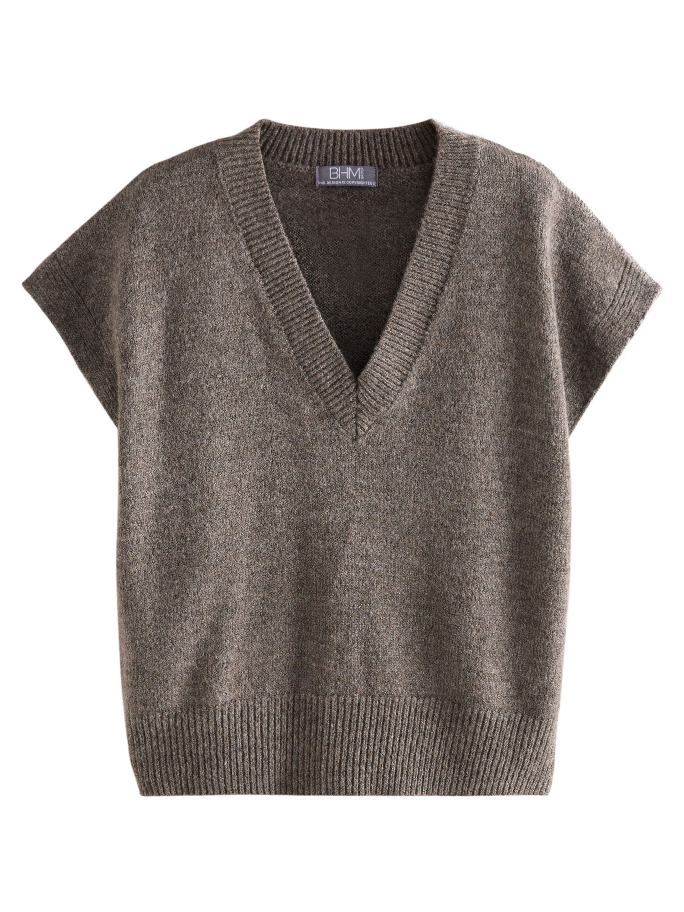 Next Sveter - Hnedá: predná strana