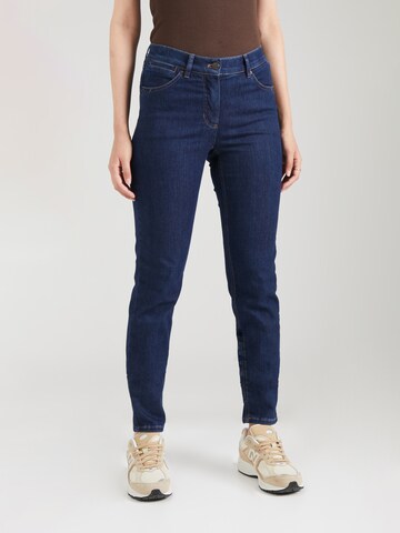 GERRY WEBER Skinny Jeans 'Best4me' i blå: framsida