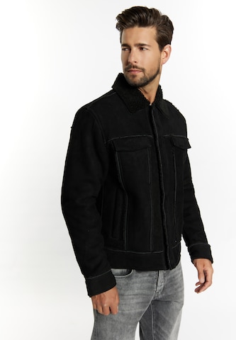 DreiMaster Vintage Between-season jacket in Black: front