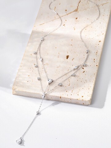 Hey Happiness Ketting 'Dazzle' in Zilver