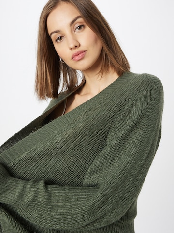 ICHI Cardigan i grøn