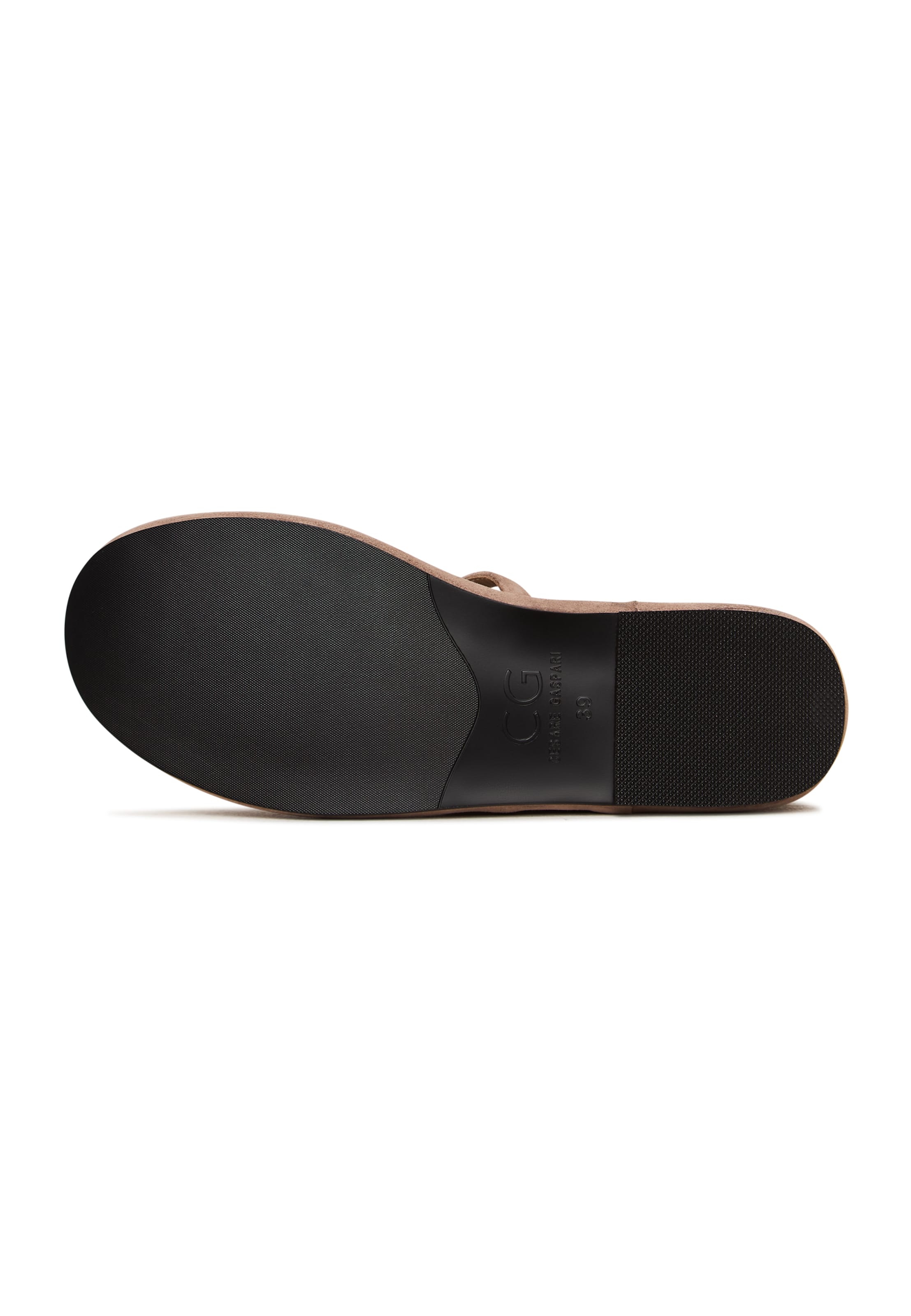 CESARE GASPARI Strap ballerina in Beige