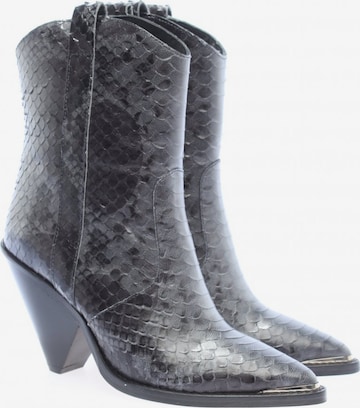 Toral Dress Boots in 36 in Grey: front