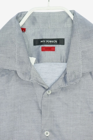 ROY ROBSON Button Up Shirt in L in Grey