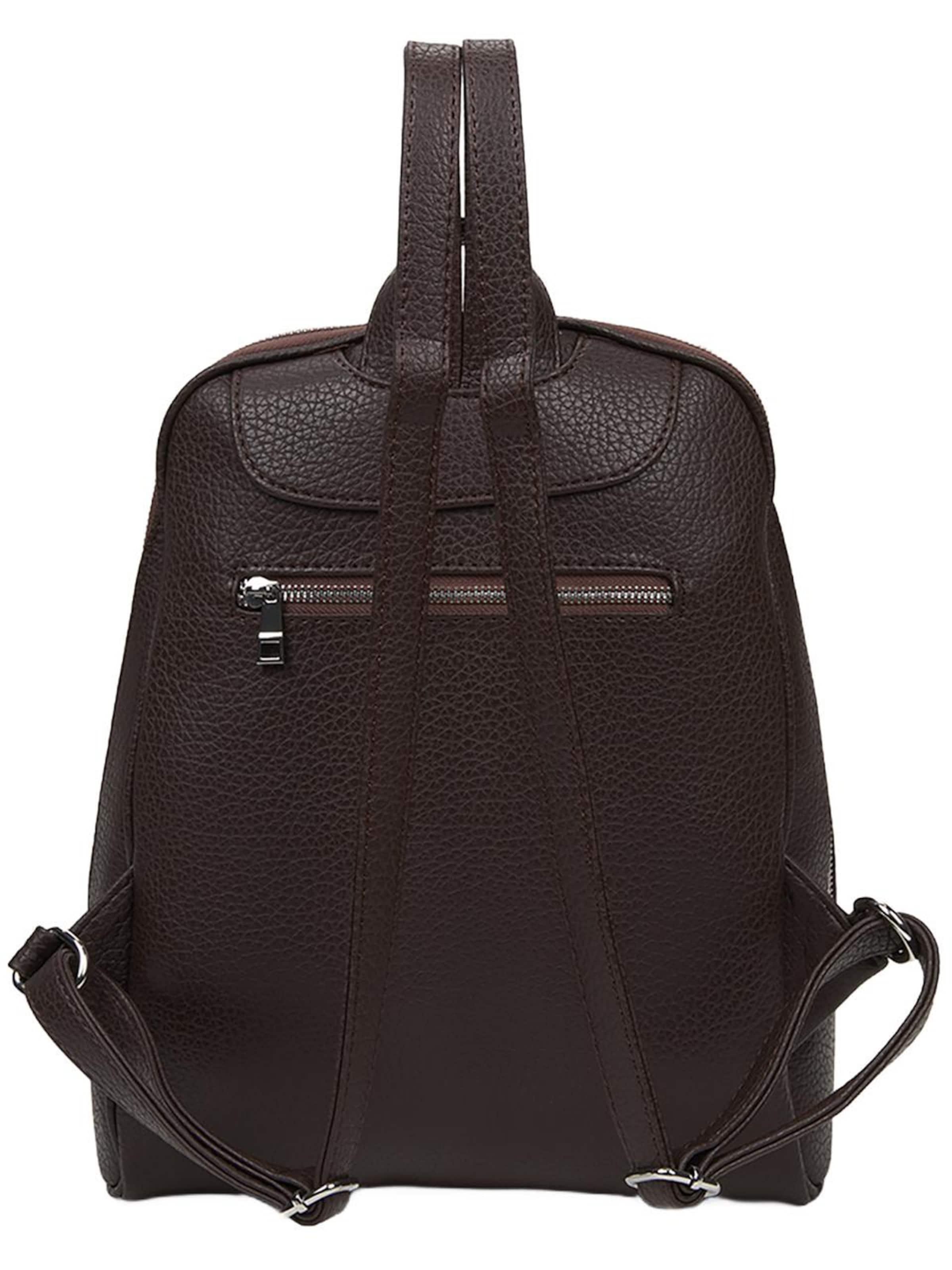 Desa Handbag 'DESA Damenrucksack' in Brown
