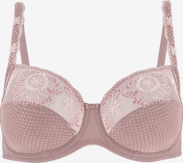 Conturelle Bra 'Festival' in Pink: front