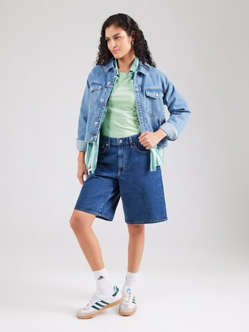 Pepe Jeans Футболка 'New Virginia' в Зеленый