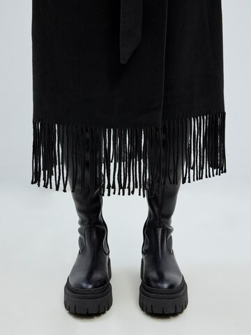 EDITED Between-seasons coat 'Lani' in Black