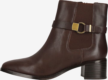 CLARKS Stiefelette 'Wreen Buckle' in Braun: Vorderseite