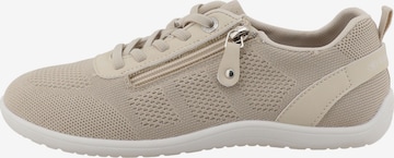 TOM TAILOR Matalavartiset tennarit värissä beige: etupuoli