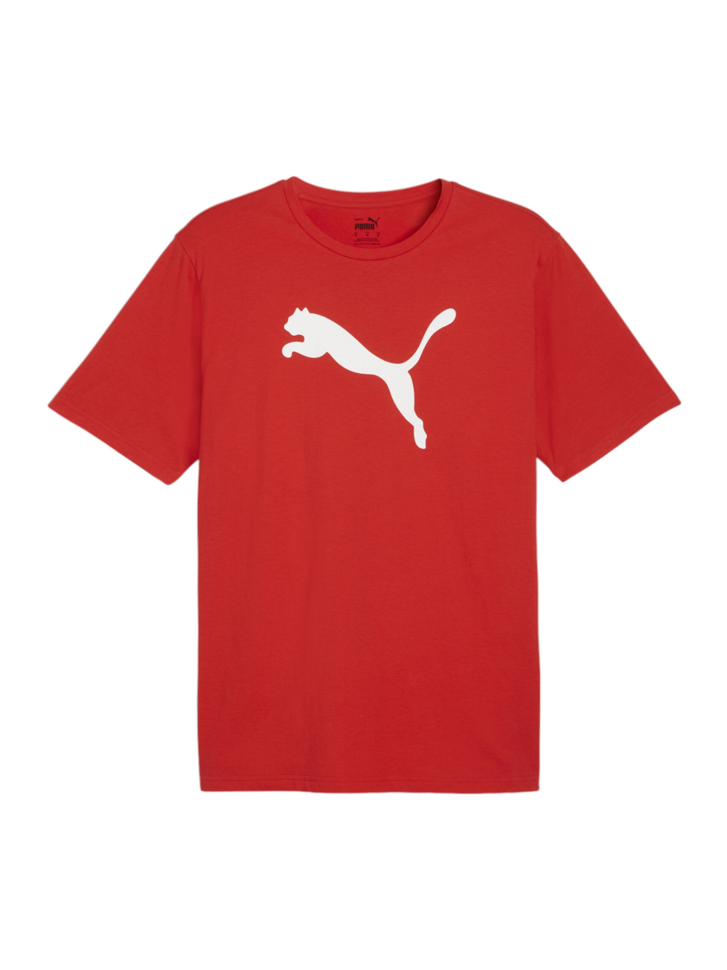 PUMA Performance Shirt 'TeamRISE' in Red: front