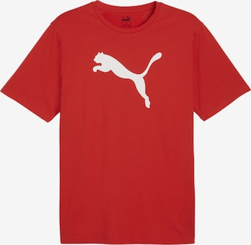 PUMA Performance Shirt 'TeamRISE' in Red: front