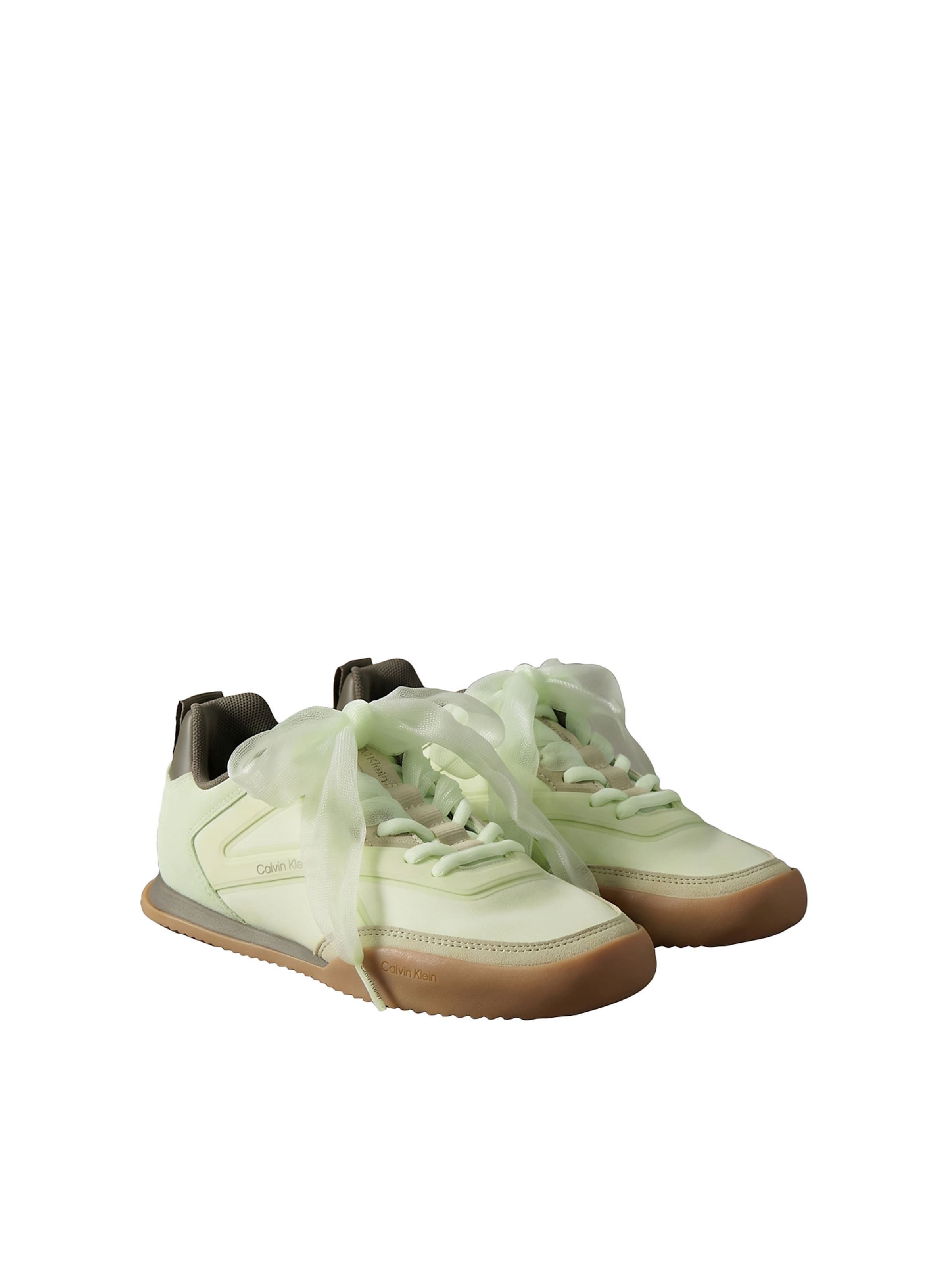 Baskets basses Calvin Klein en vert