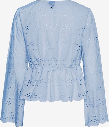 Camicia da donna 'ARMORINE' di PIECES in blu