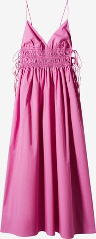 Robe 'Lipsi' MANGO en rose : devant