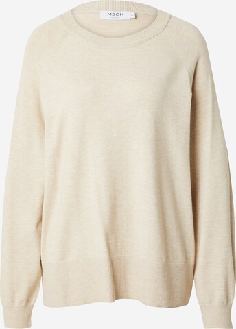 Pullover 'Neila Rachelle' di MSCH COPENHAGEN in beige: frontale