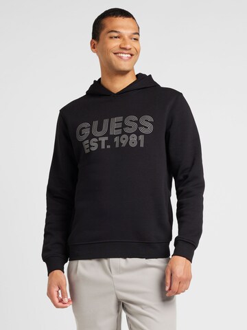 Sweat-shirt 'Beau' GUESS en noir : devant