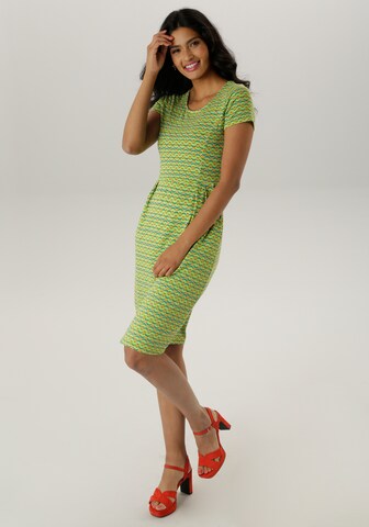 Aniston SELECTED Sommerkleid in Grün