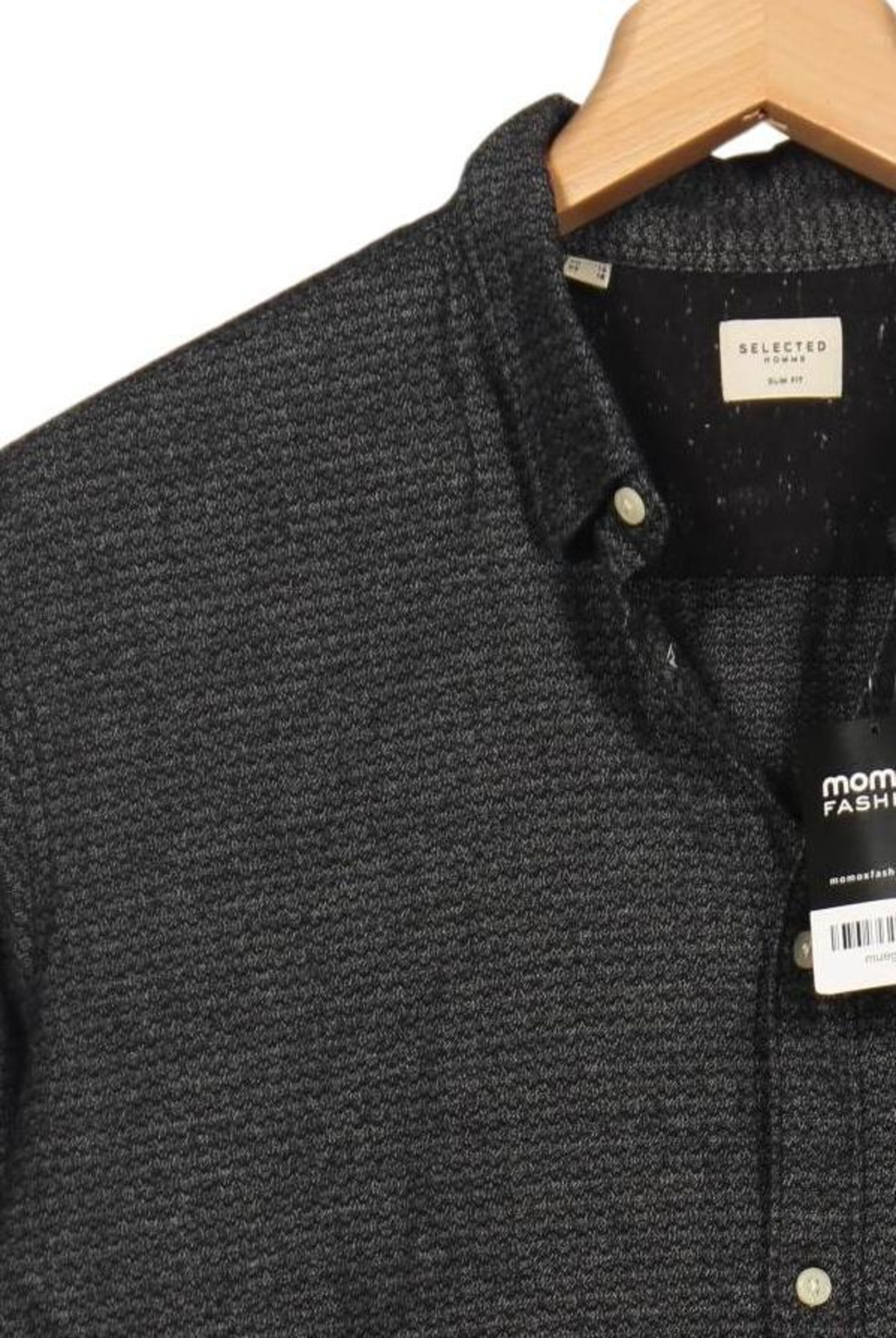 SELECTED Button Up Shirt in XXL in Grey