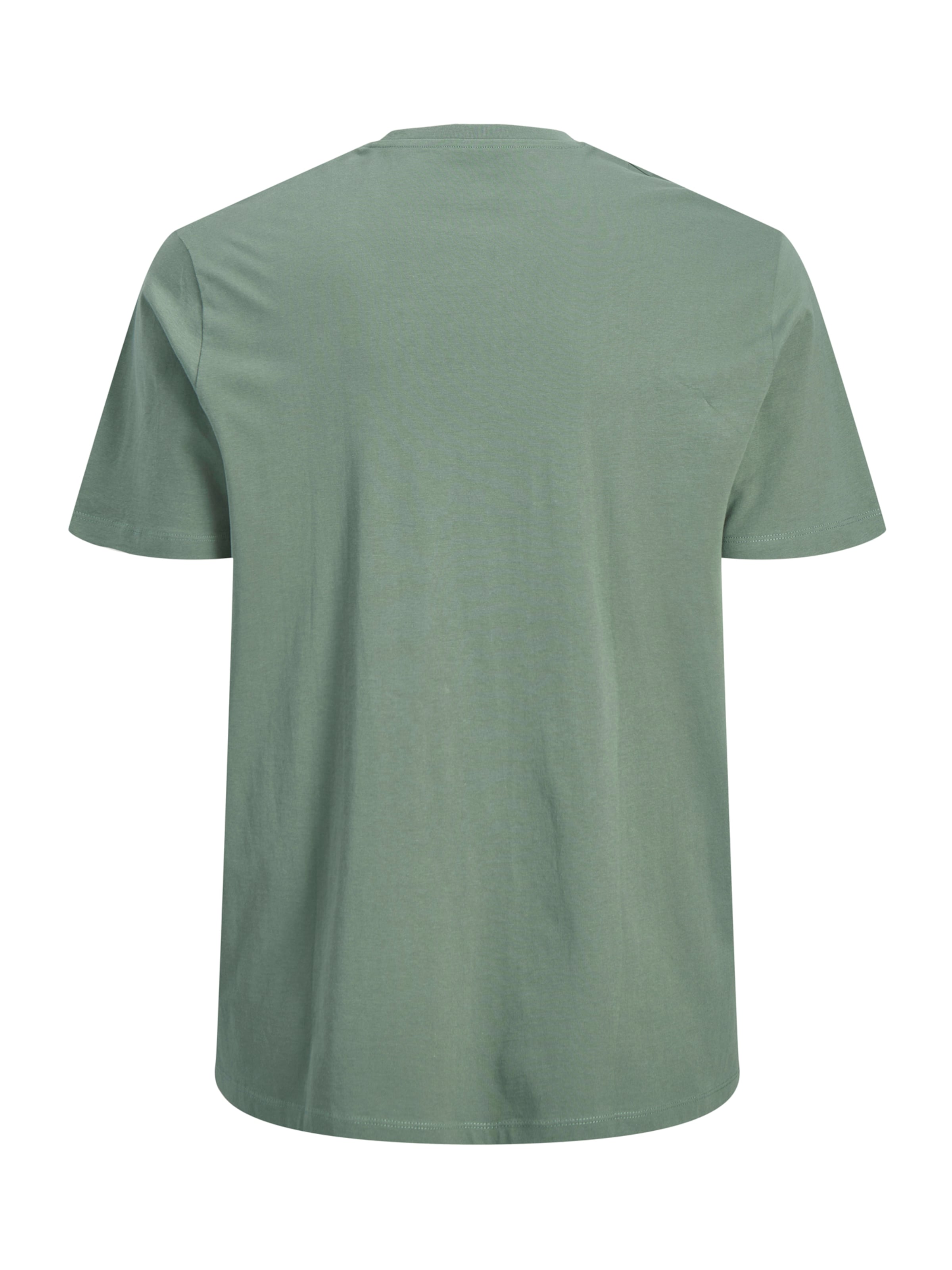 Jack & Jones Plus Μπλουζάκι 'JPRBLUZANE' σε πράσινο