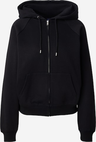 GAP Sweatjacke in Schwarz: Vorderseite