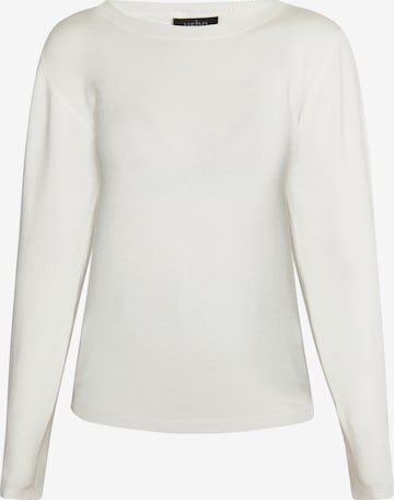 usha BLACK LABEL Sweater 'Nowles' in White: front