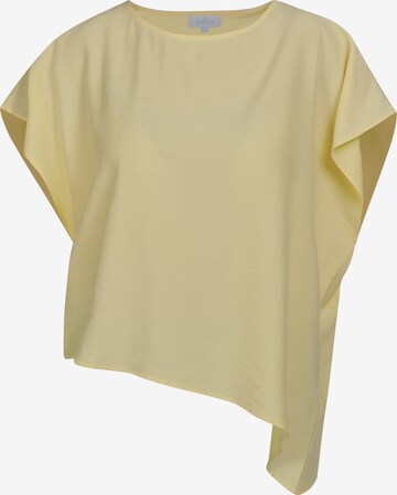 T-shirt usha BLUE LABEL en jaune : devant