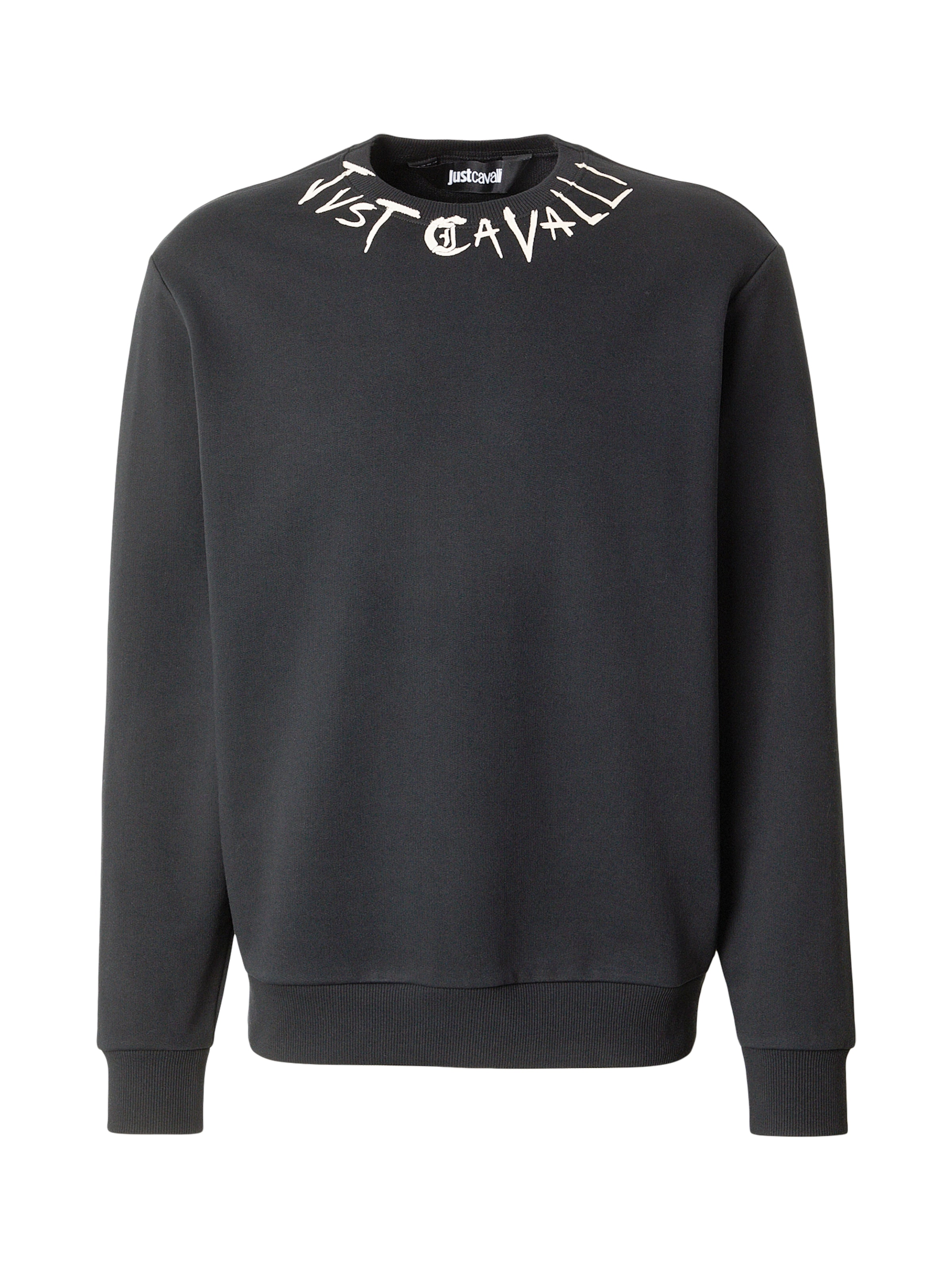 Just Cavalli Mikina - Čierna: predná strana