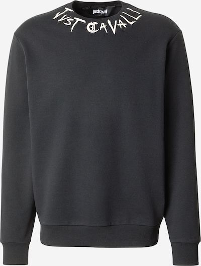 Just Cavalli Sweater majica u svijetlobež / crna, Pregled proizvoda