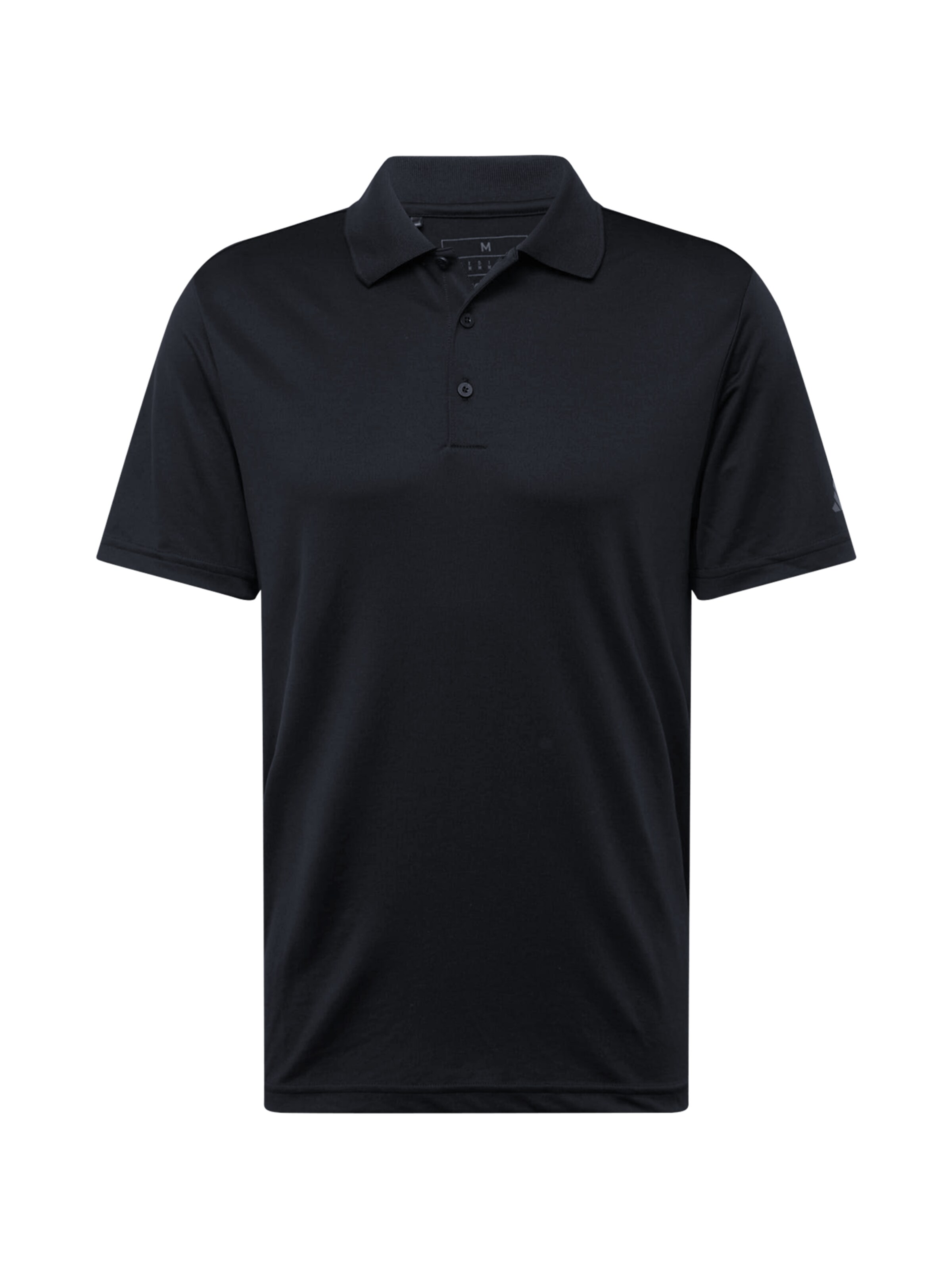 ADIDAS GOLF Performance shirt 'Core Performance Primegreen Polo' in Black: front