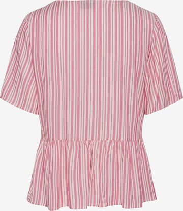 PIECES Bluse 'ALVINA' in Pink