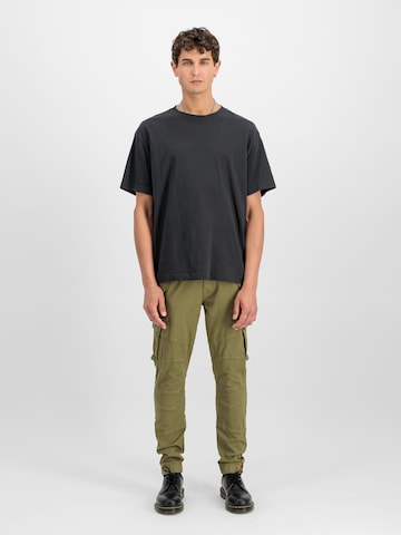 ALPHA INDUSTRIES Regular Cargo Pants 'Combat LW' in Green