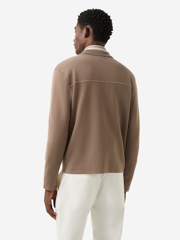 BOGNER Knit cardigan 'Olaf' in Brown