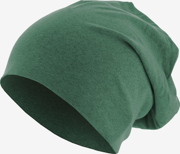 MSTRDS Beanie 'Heather' in Green: front