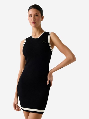 Abito 'GABRY CN SL SHORT DRESS SWTR V6GK04 Z0648' di GUESS in nero