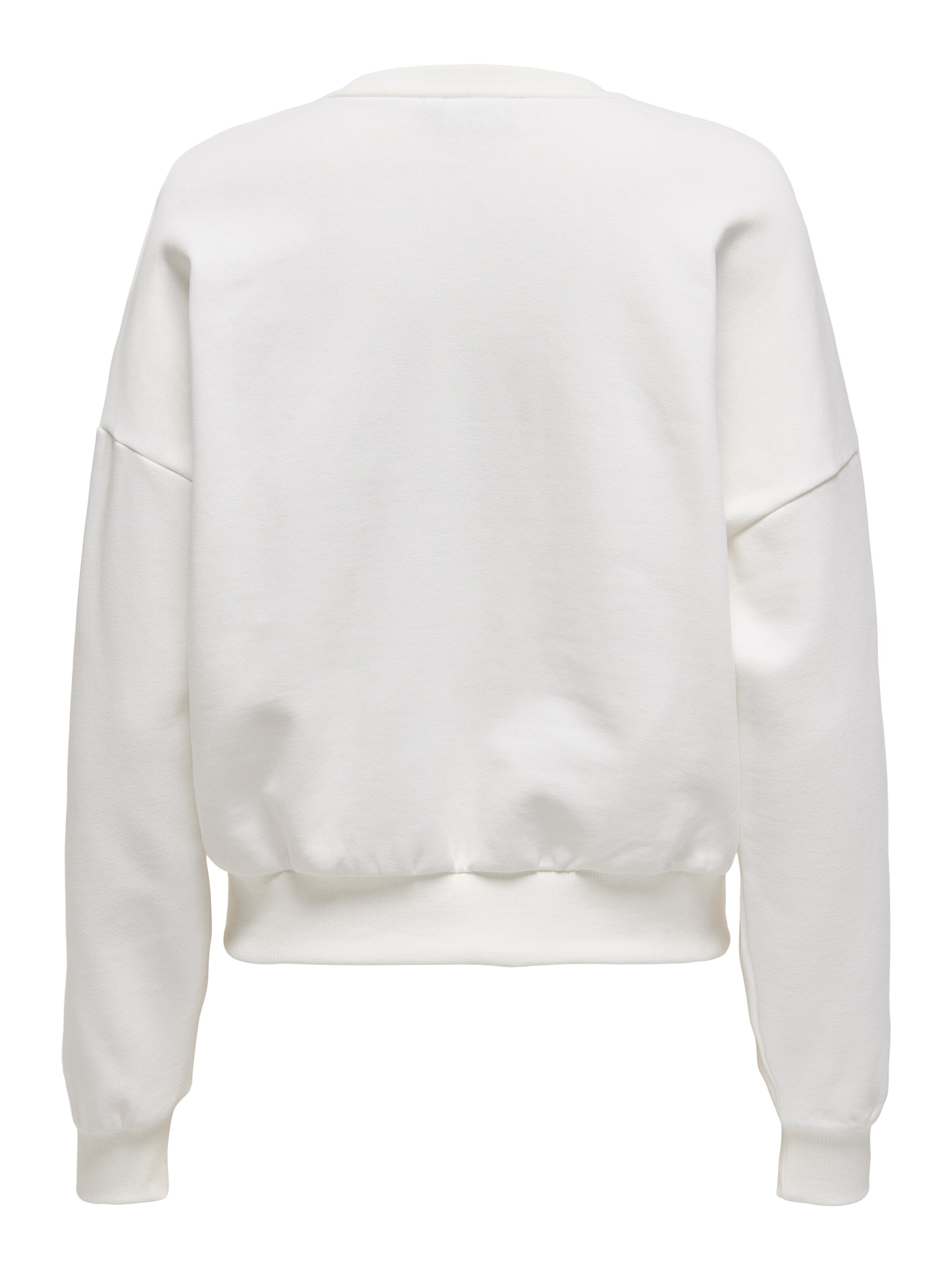 ONLY Sweatshirt in Weiß