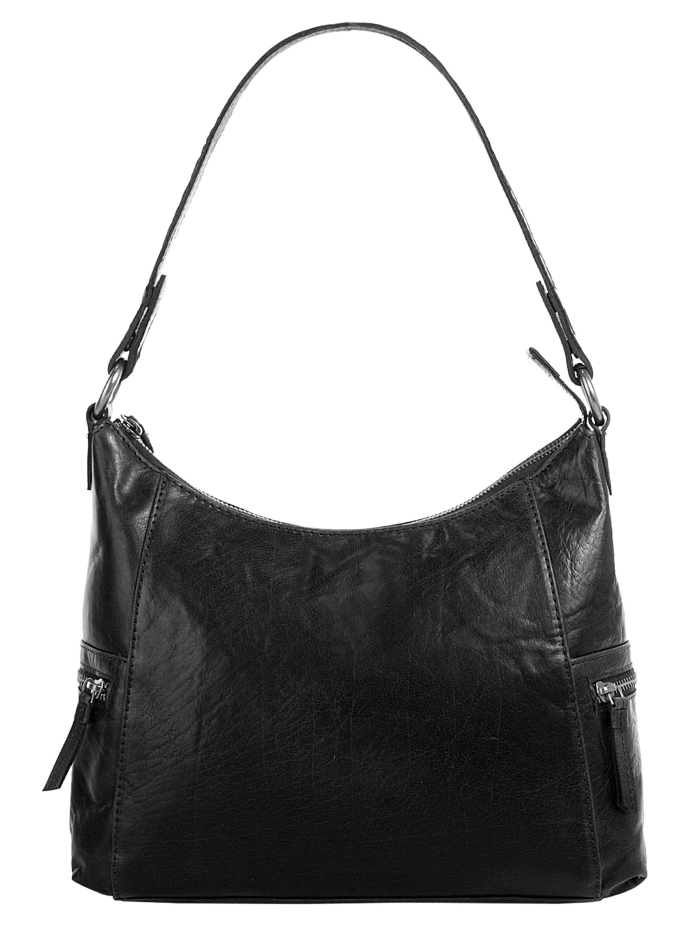 Spikes & Sparrow - Bolso de hombro en negro: frente