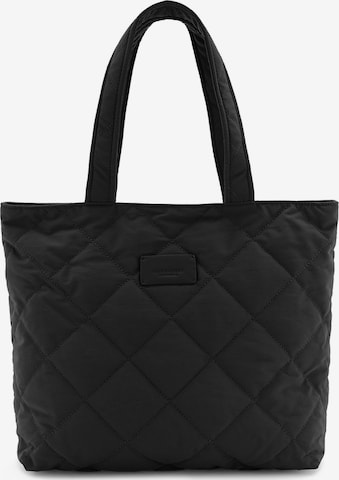 Seidenfelt Manufaktur Shopper 'Hetta' in Black: front