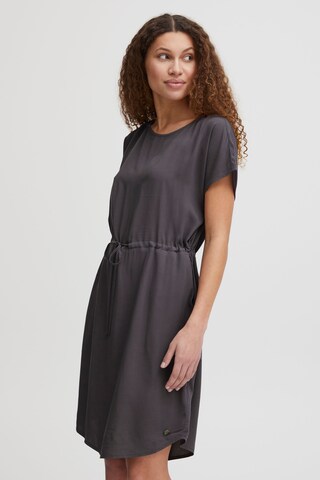 Oxmo Shirt Dress 'Elvira' in Black: front