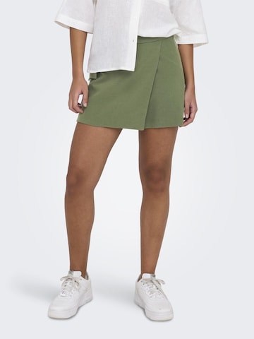 ONLY - regular Pantalón cargo 'CORINNA' en verde: frente