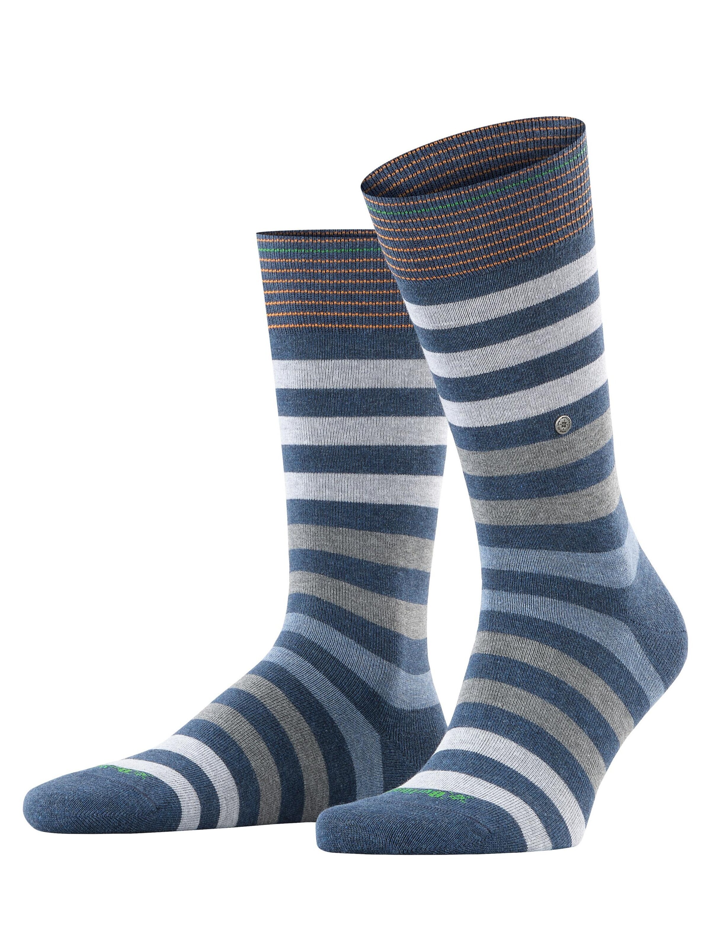 BURLINGTON Socks 'Blackpool' in Blue: front