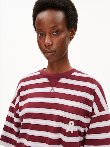 ARMEDANGELS Shirt 'ICONIC' in Rood