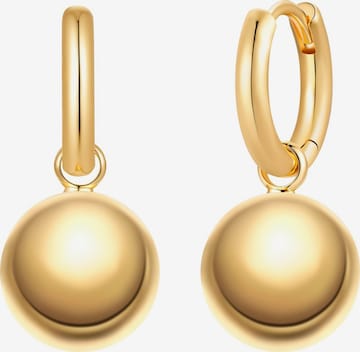 Lulu & Jane Ohrringe in Gold: Vorderseite