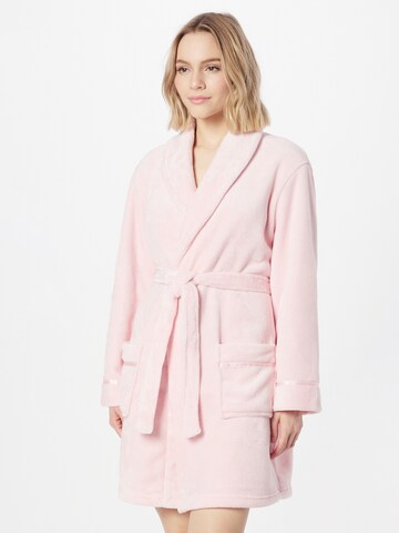 Dorothy Perkins Bathrobe short 'Robe' in Pink: front